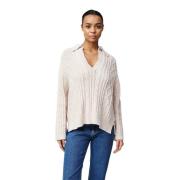 Off-White Lexington Adriana Cable Sweater Genser