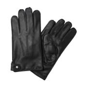 Sort Jack Jones Jacriva Leather Gloves Diverse