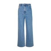 Blå A-Brand Jeans HighWide Debbie Bukse