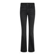 70-talls Flare Grå Organiske Jeans