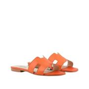 Stilige Oransje Sandaler fra Shoe Biz
