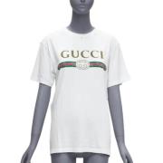 Pre-owned Hvit bomull Gucci topp