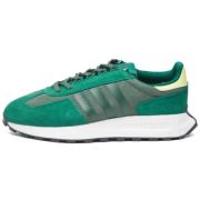 Retro E5 Grønn Pulse Gul Sneakers