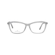 Grå Plastiske Optiske Briller for Kvinner