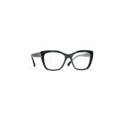 Grønn Optisk Brille med Tilbehør