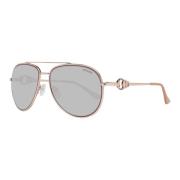 Rose Gold Aviator Solbriller for Kvinner