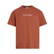 Copper Sun Hero Logo Komfort T-Skjorte