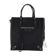 Pre-owned Svart semsket skinn Balenciaga Papier