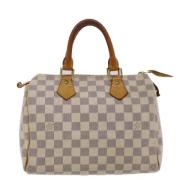 Pre-owned Gratt lerret Louis Vuitton Speedy