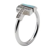 Pre-owned White Metal Tiffany & Co. Ring
