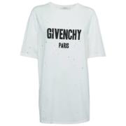 Pre-owned Hvit bomull Givenchy topp