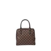 Pre-owned Brunt lerret Louis Vuitton Brea