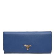 Pre-owned Bla Prada-lommebok i skinn