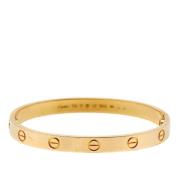 Pre-owned Gult gult Gold Cartier armband