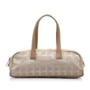 Pre-owned Beige Laer Chanel Travel Line