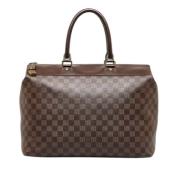 Pre-owned Brunt skinn Louis Vuitton Greenwich