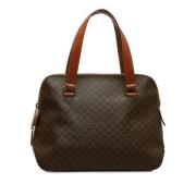 Pre-owned Brunt skinn Celine veske