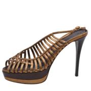 Pre-owned Giuseppe Zanotti-sandaler i gull