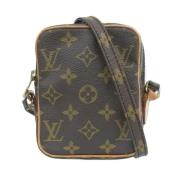 Pre-owned Brunt lerret Louis Vuitton Donau