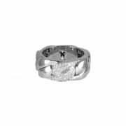 Pre-owned Sølv Hvitt Gull Cartier Ring