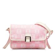 Pre-owned Rosa lerret Loewe Crossbody Bag