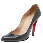 Pre-owned Gra skinn Christian Louboutin haeler