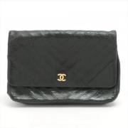 Pre-owned Leather chanel-bags