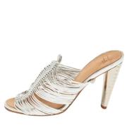 Pre-owned Solv Leather Giuseppe Zanotti Sandaler