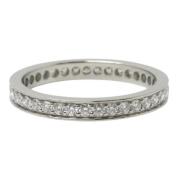 Pre-owned Solv Platinum Cartier Ring