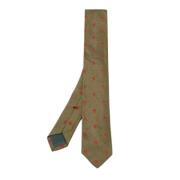 Pre-owned Gronn silke Alexander McQueen Tie