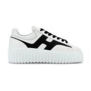 Bianco/Nero H-Stripes Sneaker