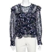 Pre-owned Marinebla silke Isabel Marant bluse