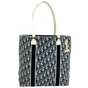 Pre-owned Blatt lerret Dior Tote