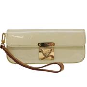 Pre-owned Beige skinn Louis Vuitton lommebok