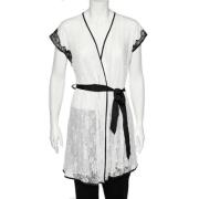 Pre-owned Hvit blonder Oscar de la Renta kjole