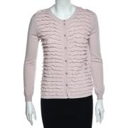 Pre-owned Rosa stoff Valentino Cardigan