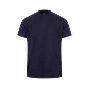 Navy Bruno Tee - Basic avslappet T-skjorte
