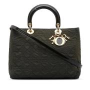 Pre-owned Svart skinn Dior Lady Dior