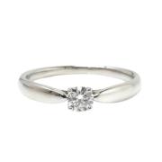 Pre-owned Solv Platinum Tiffany & Co. Ring