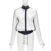 Pre-owned Hvit Polyester Chanel jakke