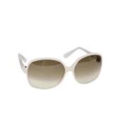 Pre-owned Hvit plast Gucci solbriller