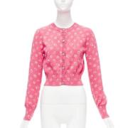 Pre-owned Rosa bomull Chanel Cardigan