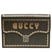 Pre-owned Svart skinn Gucci Clutch