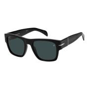Bold Sunglasses in Black/Dark Blue