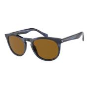 Striped Blue/Brown Sunglasses AR 8152