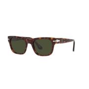 Havana/Green Sunglasses