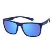 Matte Blue Azure Solbriller