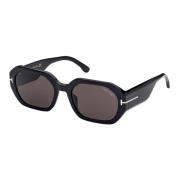 Veronique-02 Sunglasses Black/Grey