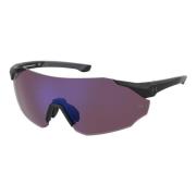 Hammer/F Sunglasses Matte Black/Violet