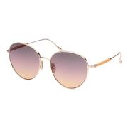Rose Gold Sunglasses Grey Pink Shaded